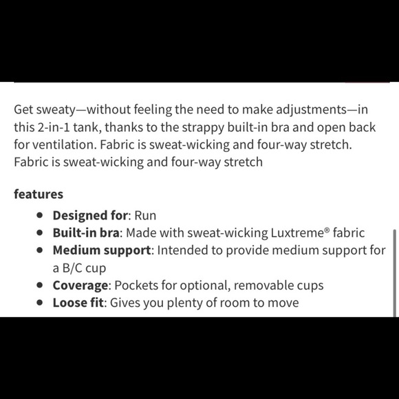 Lululemon Extra Mile Tank size 4 - Picture 7 of 7